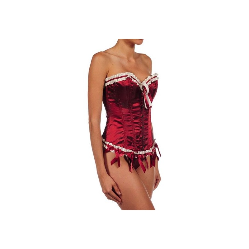 INTIMAX CORSET PERSEFONE GRANATE