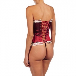 INTIMAX CORSET PERSEFONE GRANATE