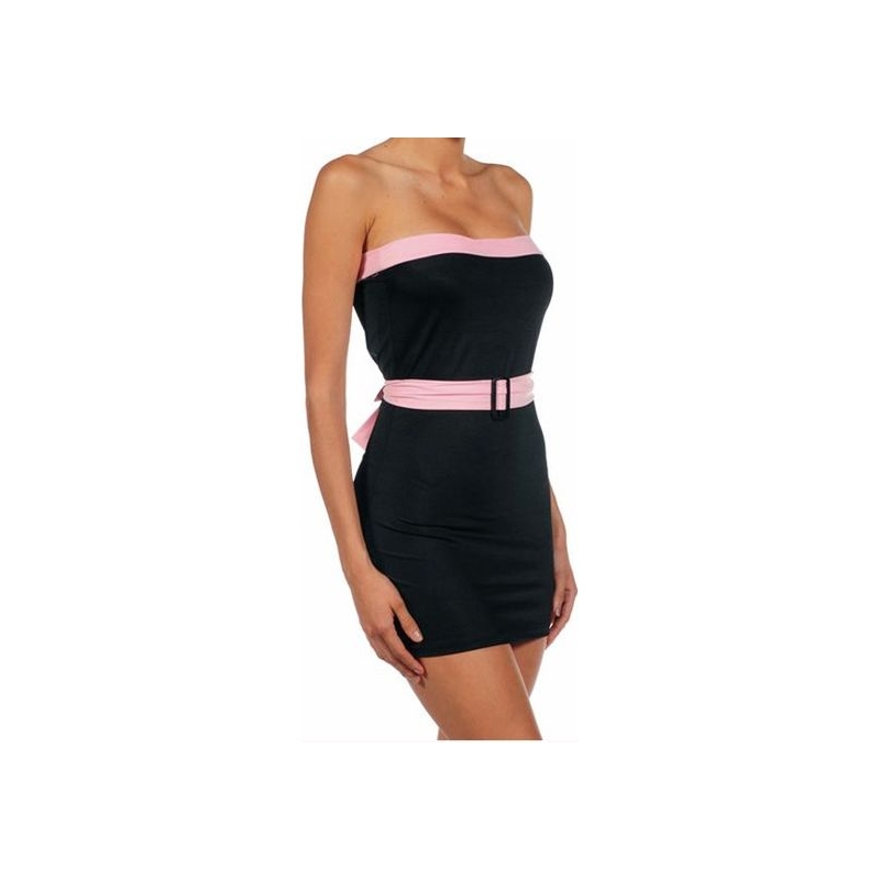 INTIMAX VESTIDO ALBA NEGRO