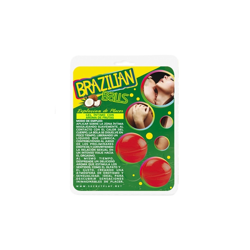 SECRET PLAY BRAZILIAN BALLS AROMA FRUTAS DEL BOSQUE