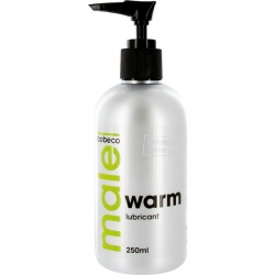 MALE LUBRICANTE EFECTO CALOR 250 ML