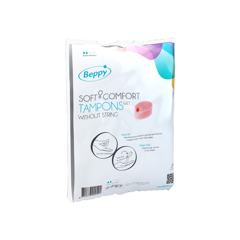 BEPPY TAMPONES LUBRICADOS 30 UDS