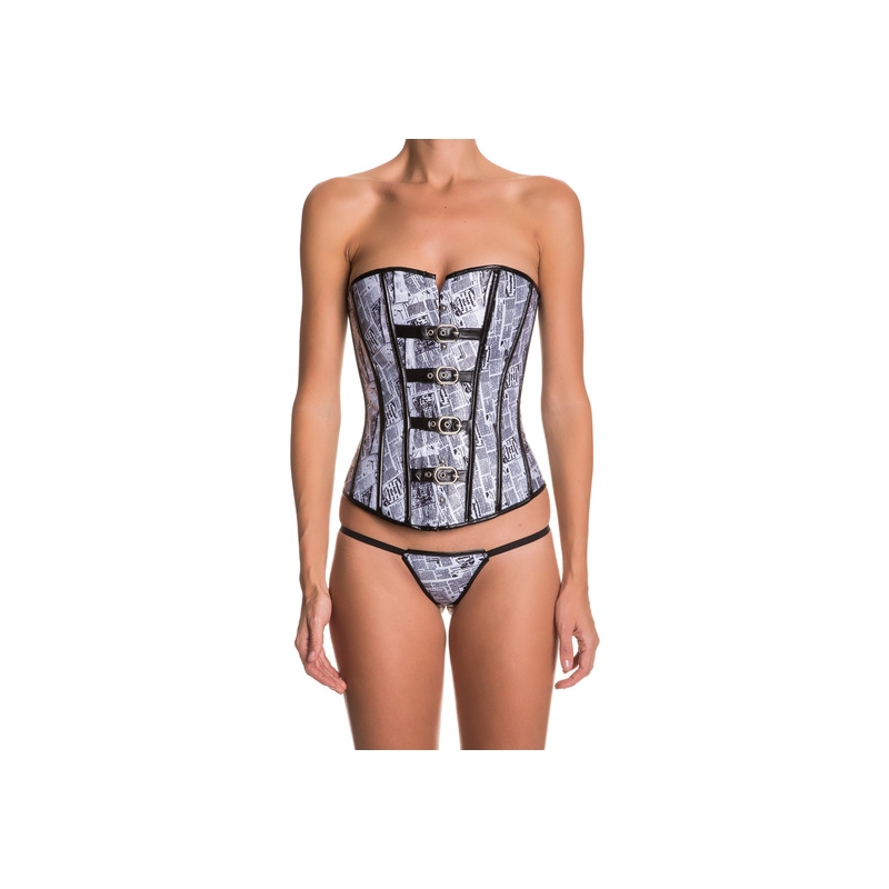 INTIMAX - CORSET FENN BLANCO