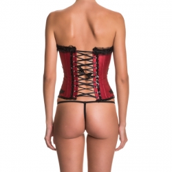 INTIMAX - CORSET BARBARA GRANATE