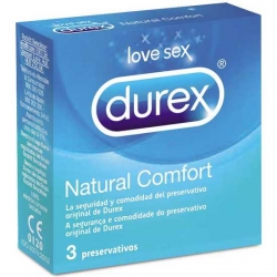 DUREX NATURAL COMFORT 3 UDS