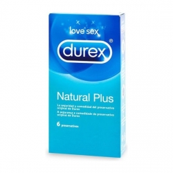 DUREX NATURAL PLUS 6 UDS