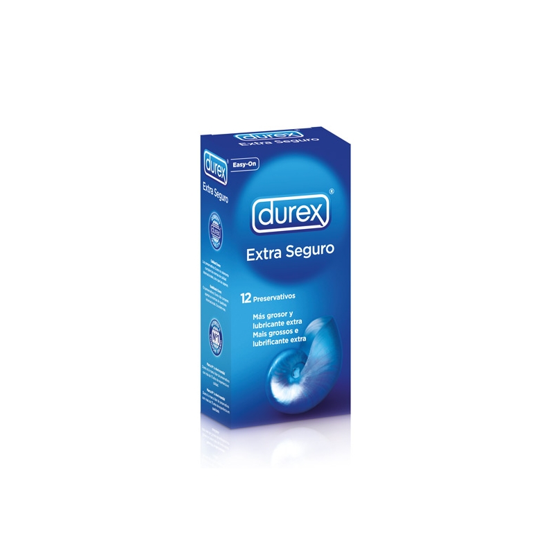 DUREX EXTRA SEGURO 12 UDS