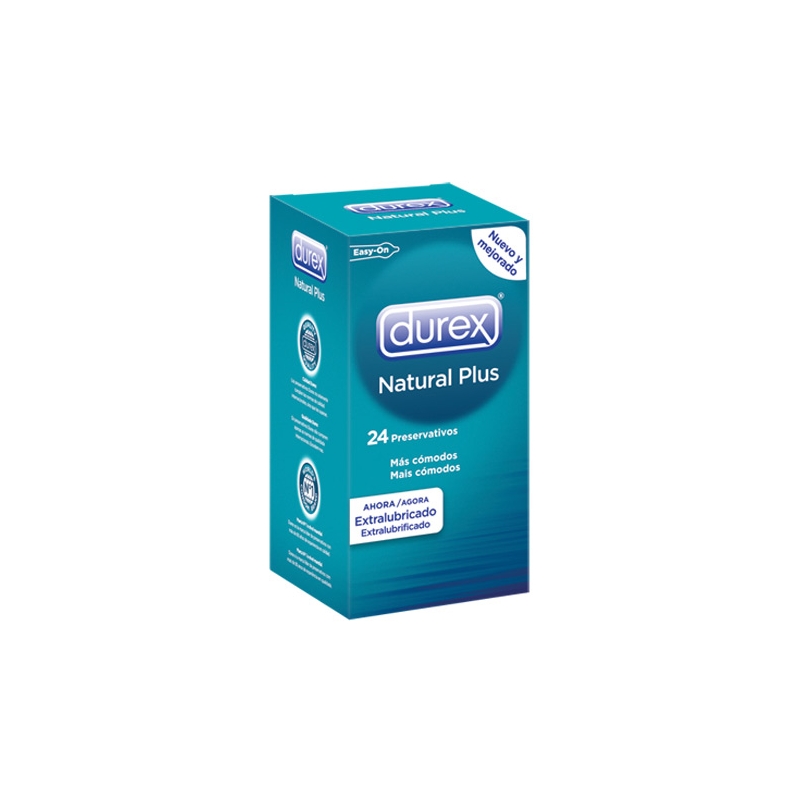 DUREX NATURAL PLUS 24 UDS