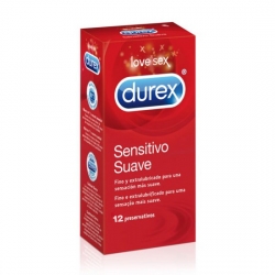 DUREX SENSITIVO SUAVE 12 UDS