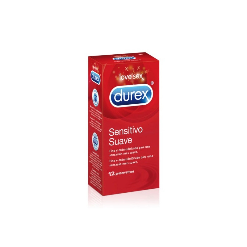 DUREX SENSITIVO SUAVE 12 UDS