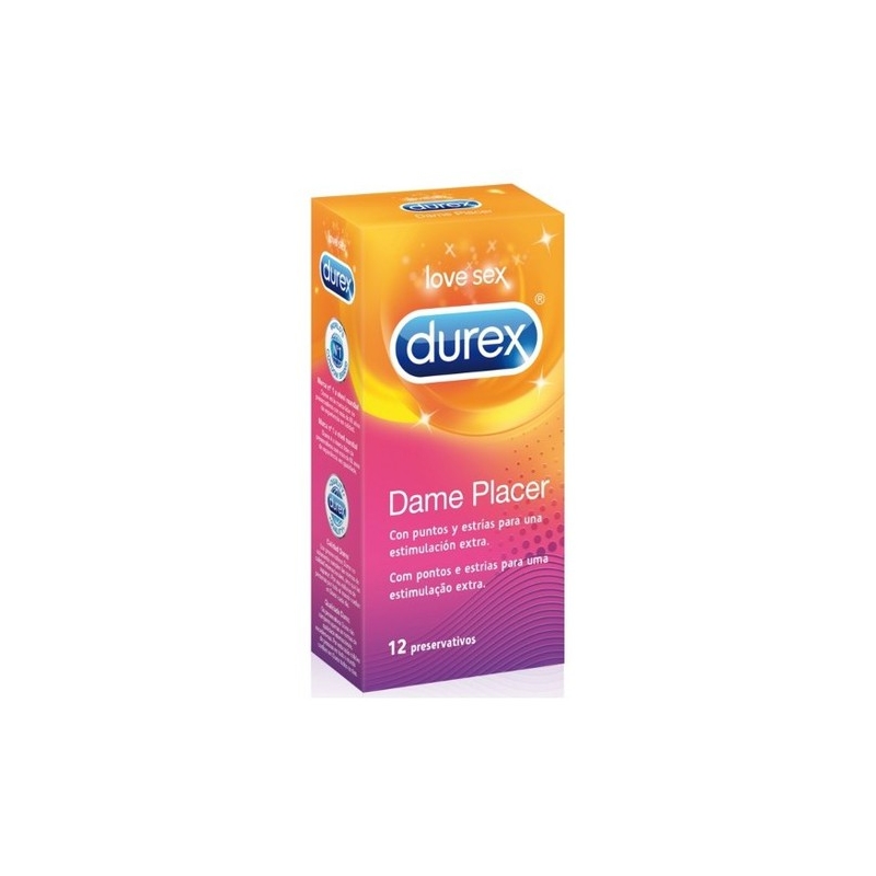 DUREX DAME PLACER 12 UDS