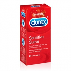 DUREX SENSITIVO SUAVE 24 UDS