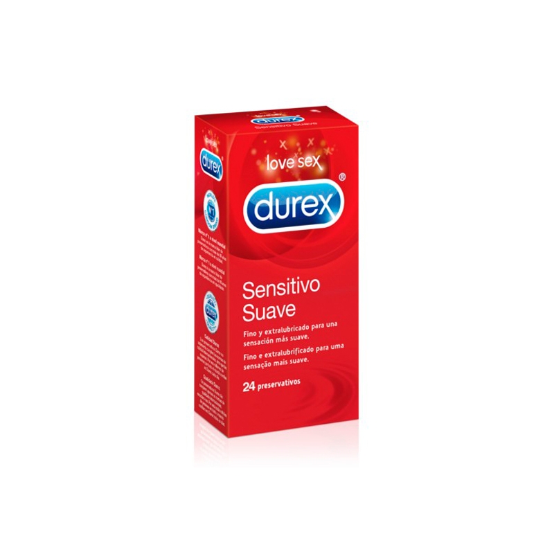 DUREX SENSITIVO SUAVE 24 UDS