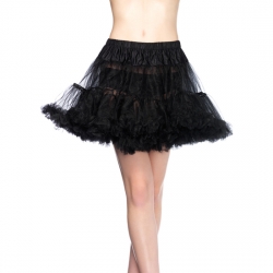 LEG AVENUE PETTICOAT NEGRA