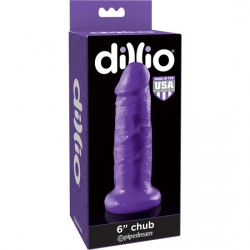 CHUB DILDO 15 CM MORADO