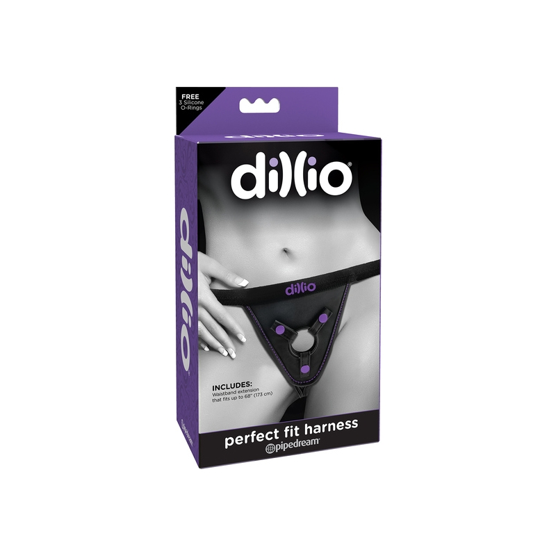 PERFECT FIT ARNÉS SIN DILDO MORADO