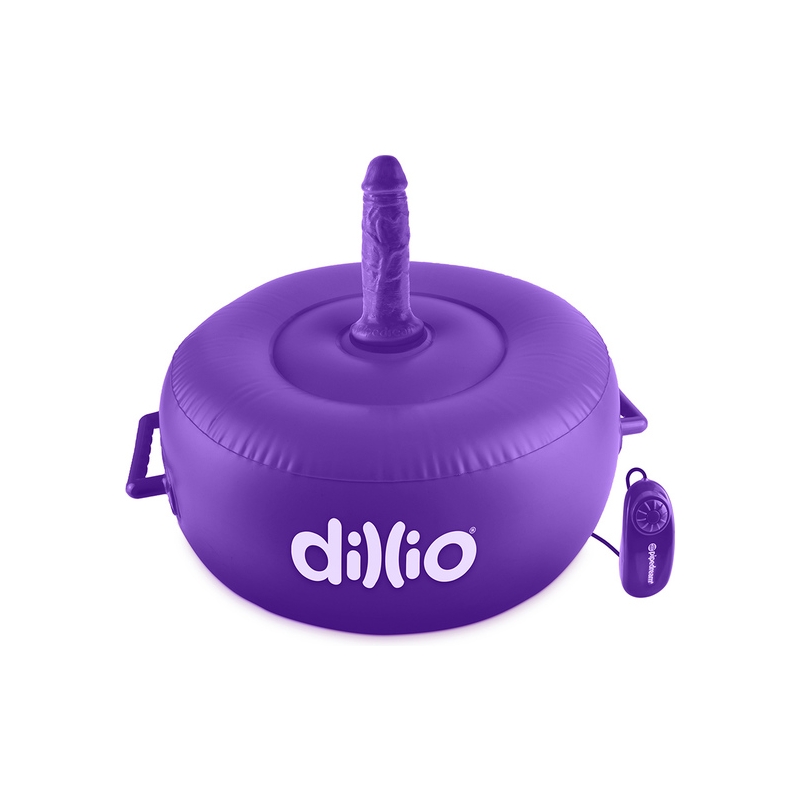 MÁQUINA DEL AMOR HINCHABLE CON VIBRACIÓN MORADO