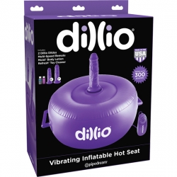 MÁQUINA DEL AMOR HINCHABLE CON VIBRACIÓN MORADO