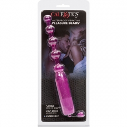 VIBRADOR ANAL PLEASURE BEADS MORADO