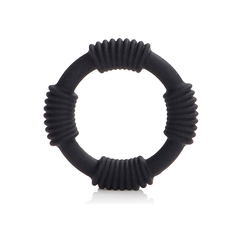 ADONIS SILICONE RINGS HERCULES NEGRO