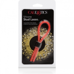 SILICONE STUD LASSO ROJO