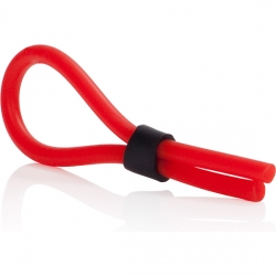 SILICONE STUD LASSO ROJO