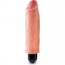 KING COCK 6 VIBRADOR STIFFY FLESH