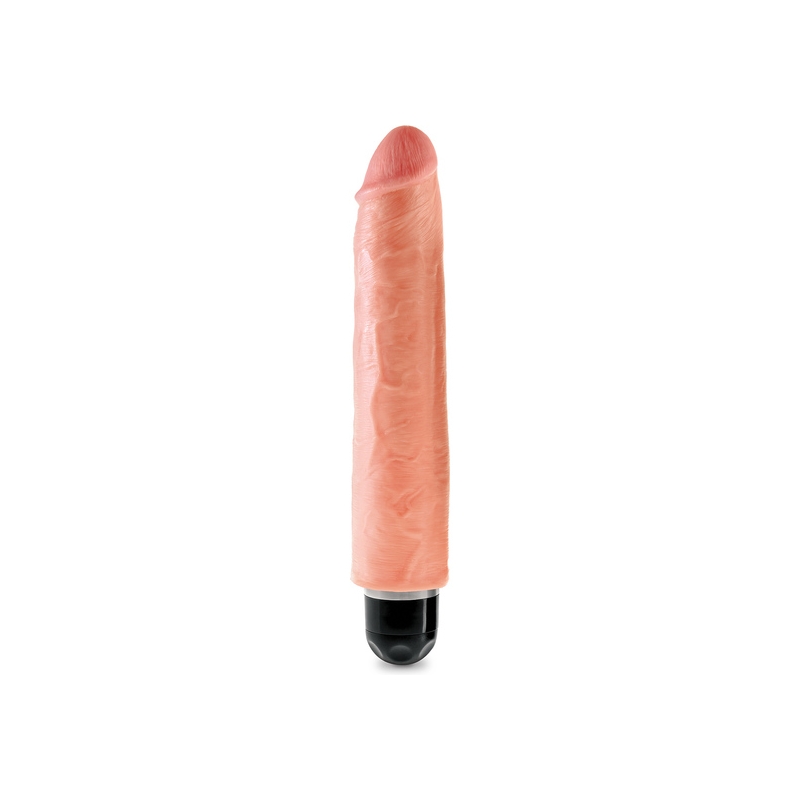 KING COCK 10 VIBRADOR STIFFY FLESH