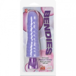 PLEASURE BENDIE VIBRADOR 10 VELOCIDADES MORADO