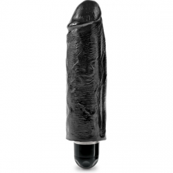 KING COCK 6 VIBR STIFFY NEGRO