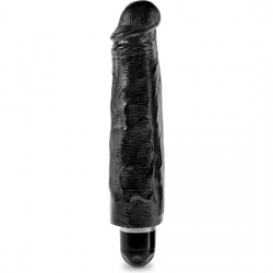 KING COCK 7 VIBRADOR STIFFY NEGRO