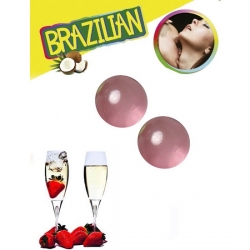 SET 2 BRAZILIAN BALLS AROMA FRESA CAVA