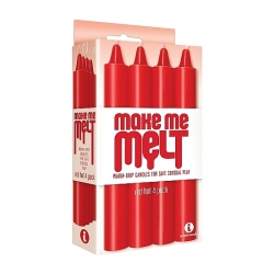 MAKE ME MELT SENSUAL CANDLES - ROJO