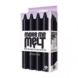 MAKE ME MELT SENSUAL CANDLES - NEGRO