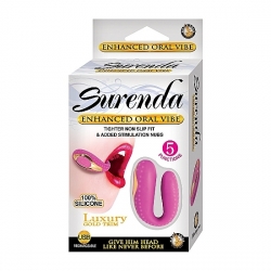 SURENDA ENHANCED VIBRADOR ORAL ROSA