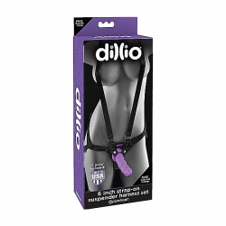 ARNES STRAP ON SUSPENDER 15,24 CM MORADO