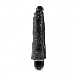 KING COCK 20 CM VIBRADOR STIFFY NEGRO