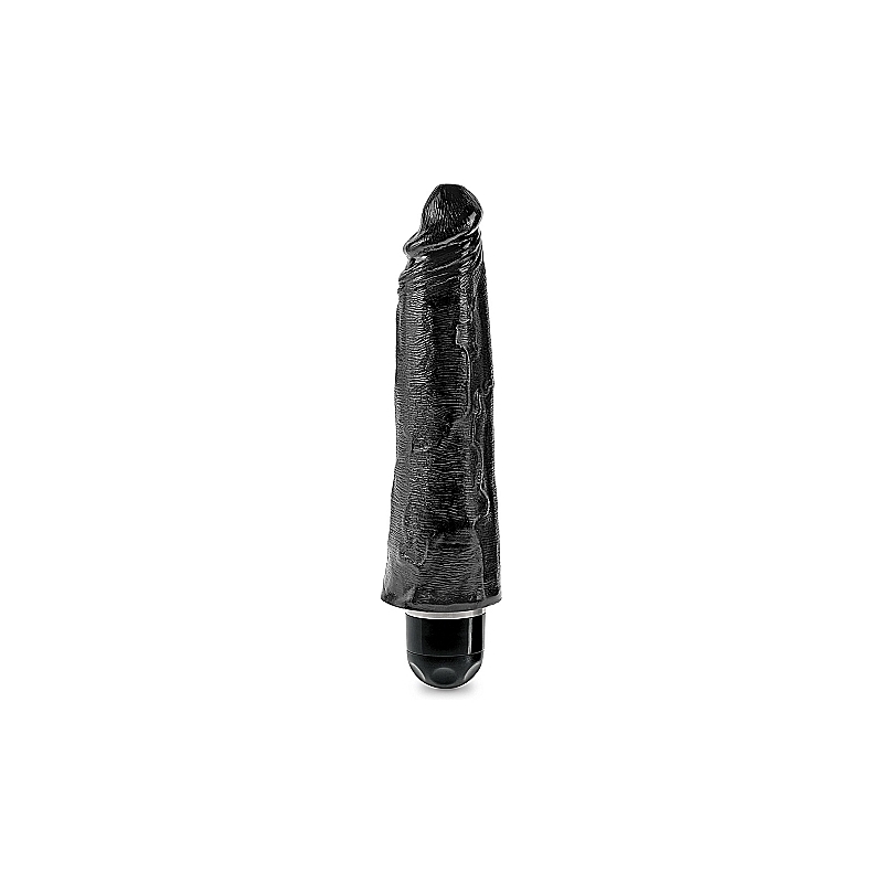 KING COCK 20 CM VIBRADOR STIFFY NEGRO