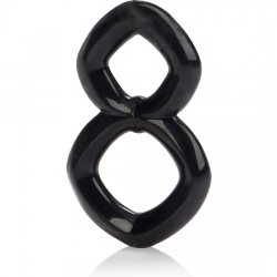 CRAZY 8 ANILLO POTENCIADOR NEGRO