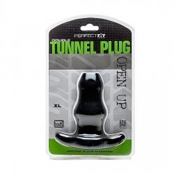 DOUBLE TUNNEL PLUG XL - NEGRO