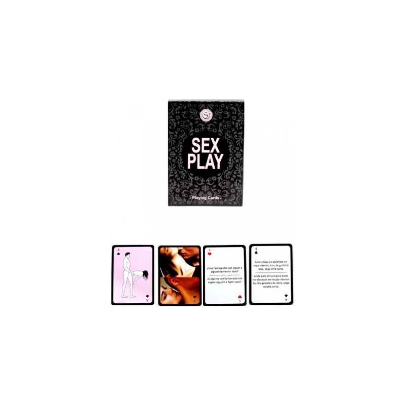 SEX PLAY - PLAYING CARDS - ESPAÑOL / PORTUGUÉS