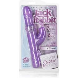 SILICONE JACK RABBIT MORADO