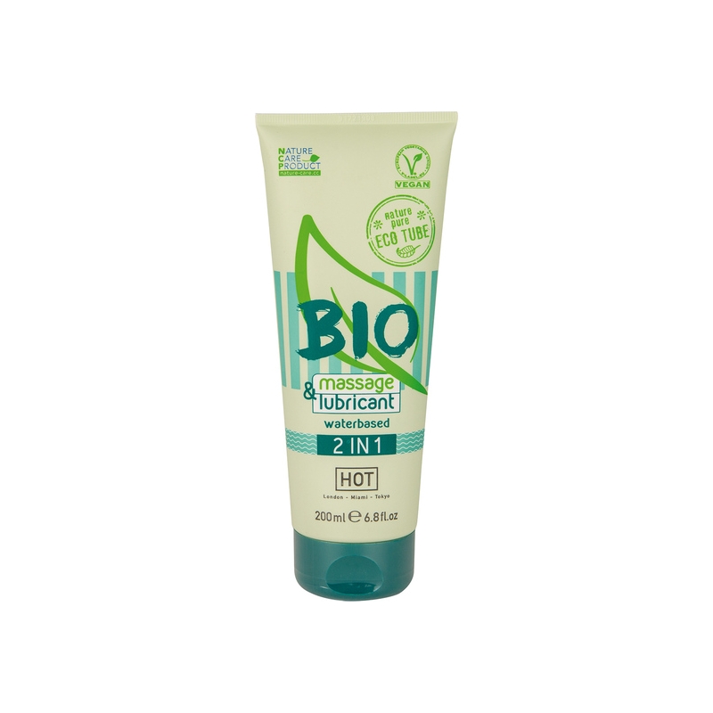 HOT BIO MASSAGE & LUBRICANT 2IN1 200ML