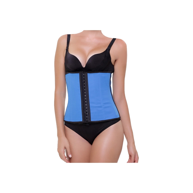 CORSET LATEX APPEARANCE AZUL