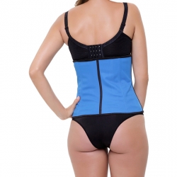 CORSET LATEX APPEARANCE AZUL