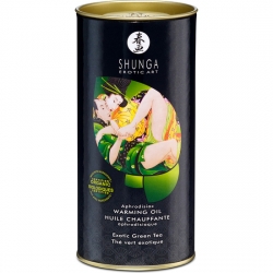 SHUNGA ACEITE EFECTO CALOR TE VERDE 100 ML