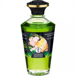 SHUNGA ACEITE EFECTO CALOR TE VERDE 100 ML