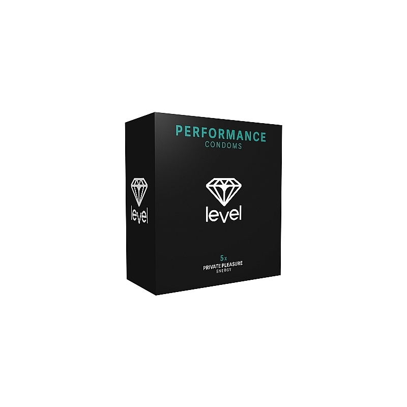 PRESERVATIVOS LEVEL PERFORMANCE CONDOMS - 5UDS