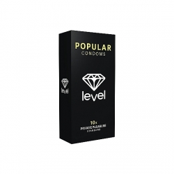 PRESERVATIVOS LEVEL POPULAR CONDOMS - 10UDS