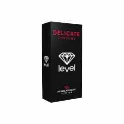 PRESERVATIVOS LEVEL DELICATE CONDOMS - 10X